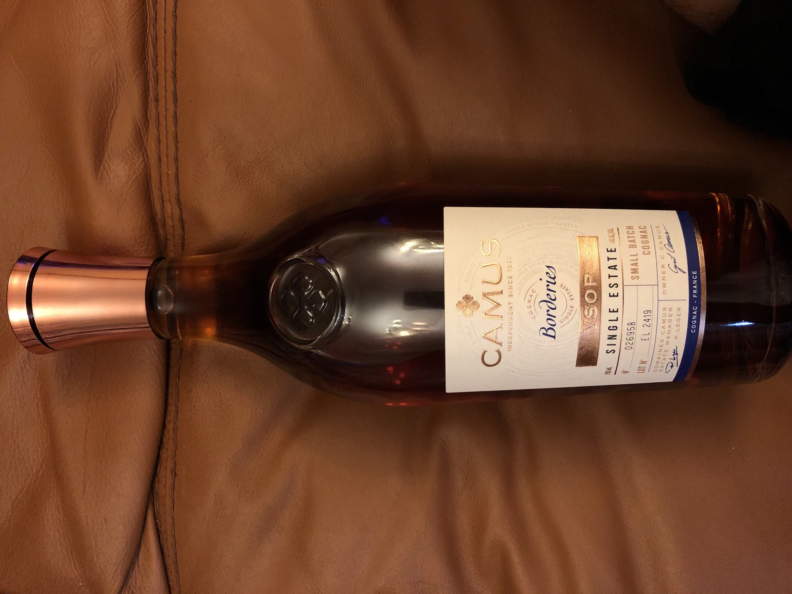 Camus VSOP Borderies Single Estate Cognac