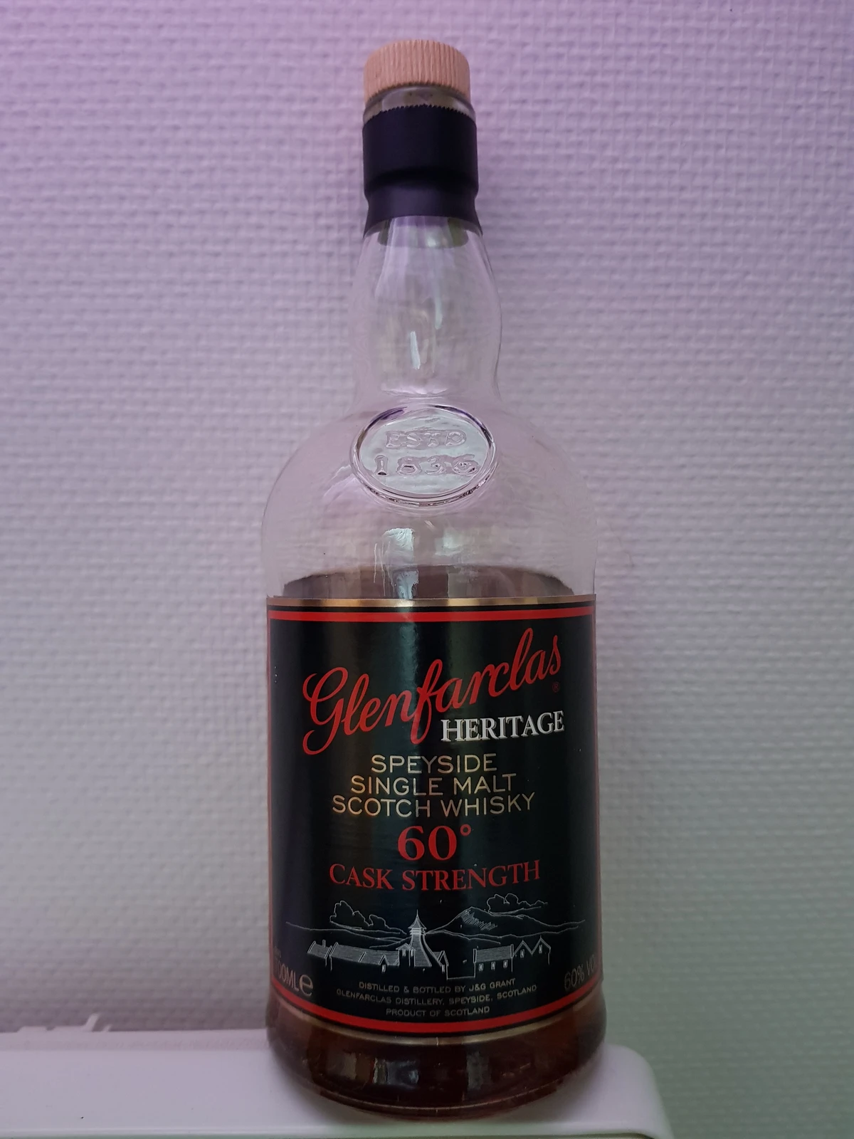 Glenfarclas heritage 60 cask strength