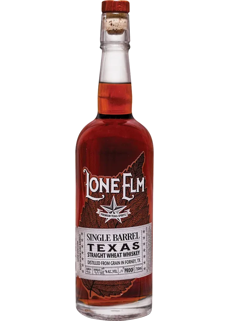 Lone Elm Single Barrel Texas Straight Wheat Whiskey