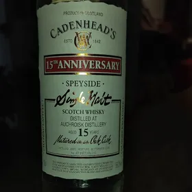 Cadenhead's 15th Anniversary