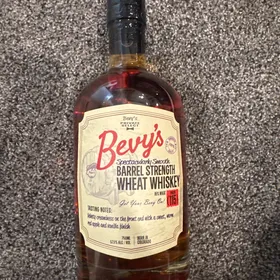 Bevy's Spectacularly Smooth Barrel Strength Wheat Whiskey