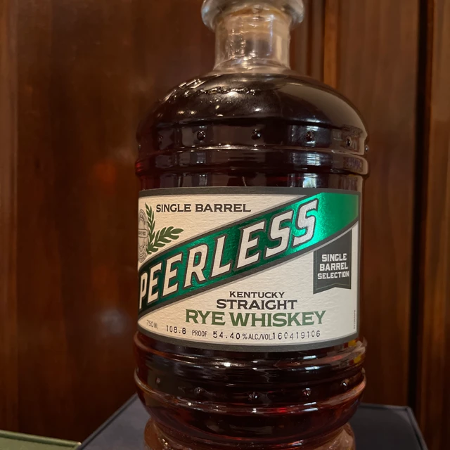 Peerless Single Barrel Kentucky Straight Rye "Corona Cigar Co"