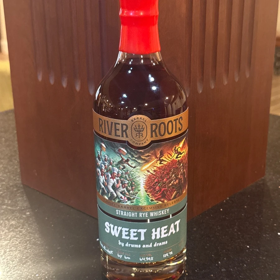 River Roots Straight Rye Single Barrel No. RM-R-A05 (Drums & Drams - Sweet Heat)
