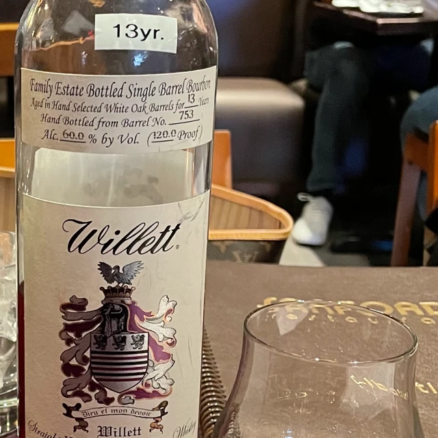 Willett 13 Year Bourbon Barrel 753