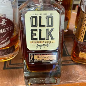 Old Elk Straight Bourbon Whiskey Single Barrel Select 7 Year