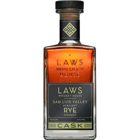 Laws Single Barrel Cask Strength Secale Straight Rye