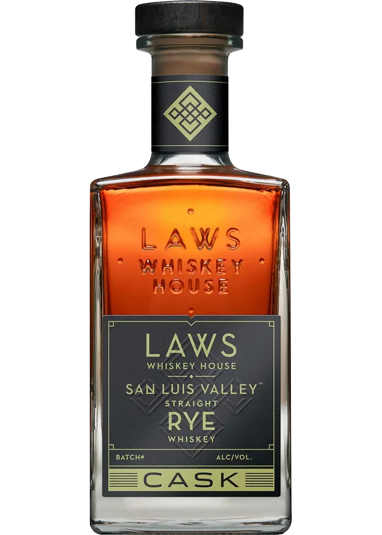 Laws Single Barrel Cask Strength Secale Straight Rye