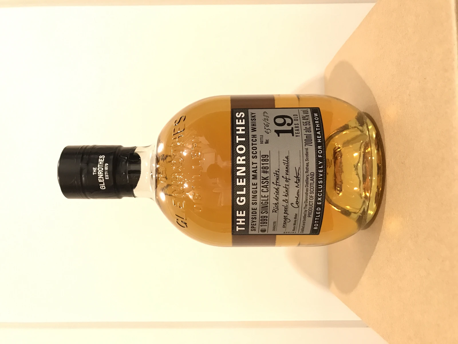 Glenrothes 19 Years 1999 Single Cask