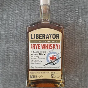 Liberator Canadian Rye Whisky