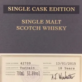 Glenlivet 18 Year 'Torrain' Single Cask