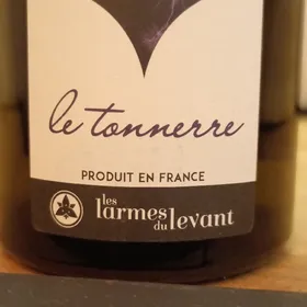 Les Larmes du Levant Le Tonnerre Saké