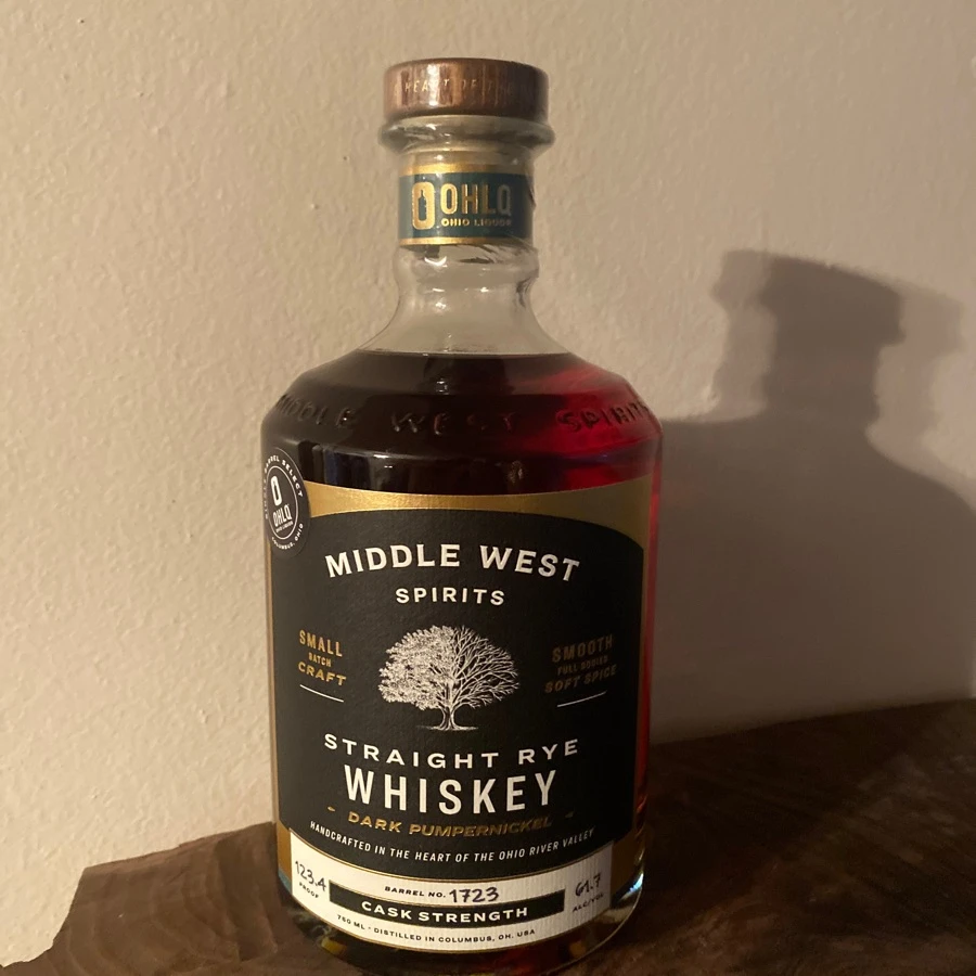 Middle West Straight Rye Cask Strength Dark Pumpernickel OHLQ 2023