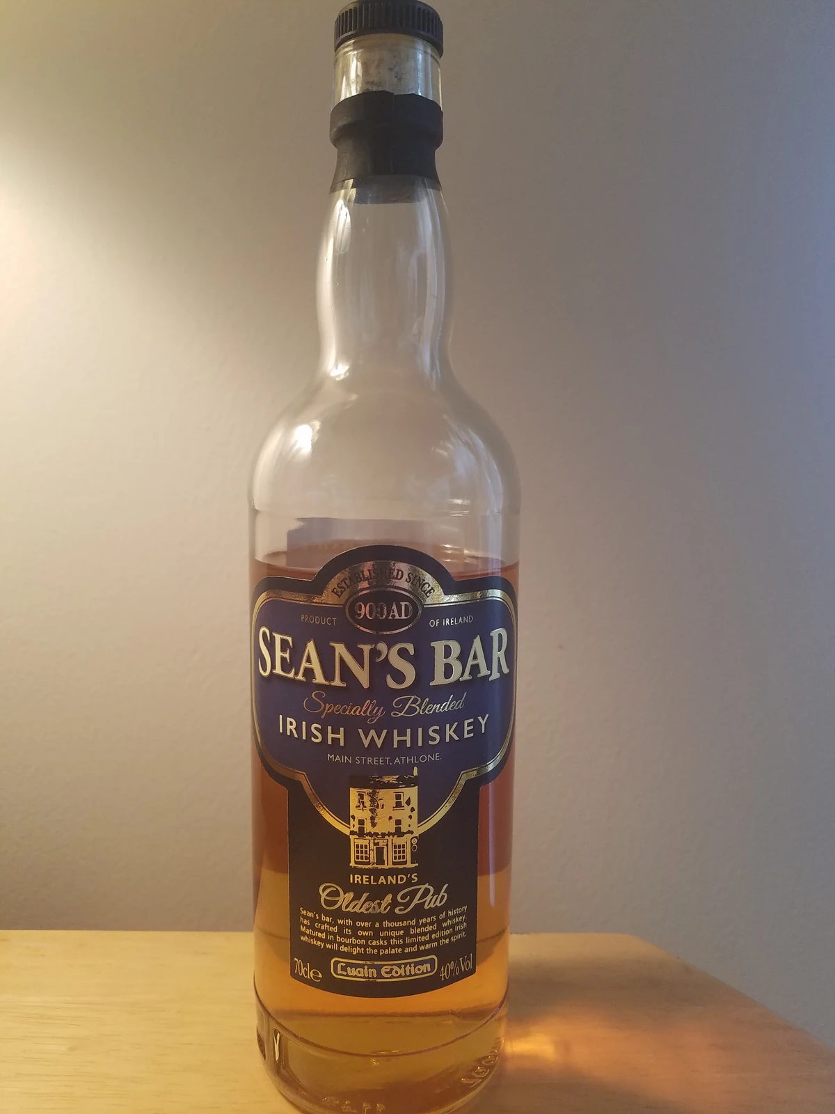 Sean's Bar Irish Whiskey