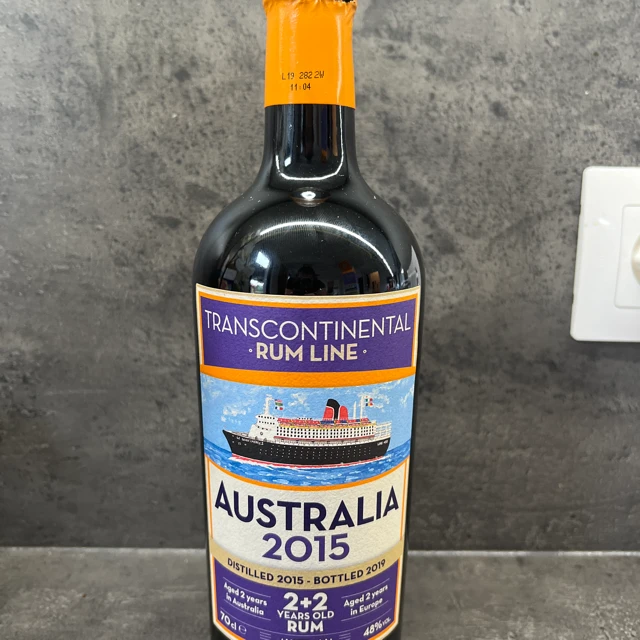 TransContinental Australia 2015 rum line