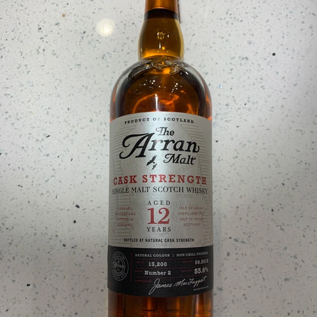Arran Cask Strength 12 Year Batch 2