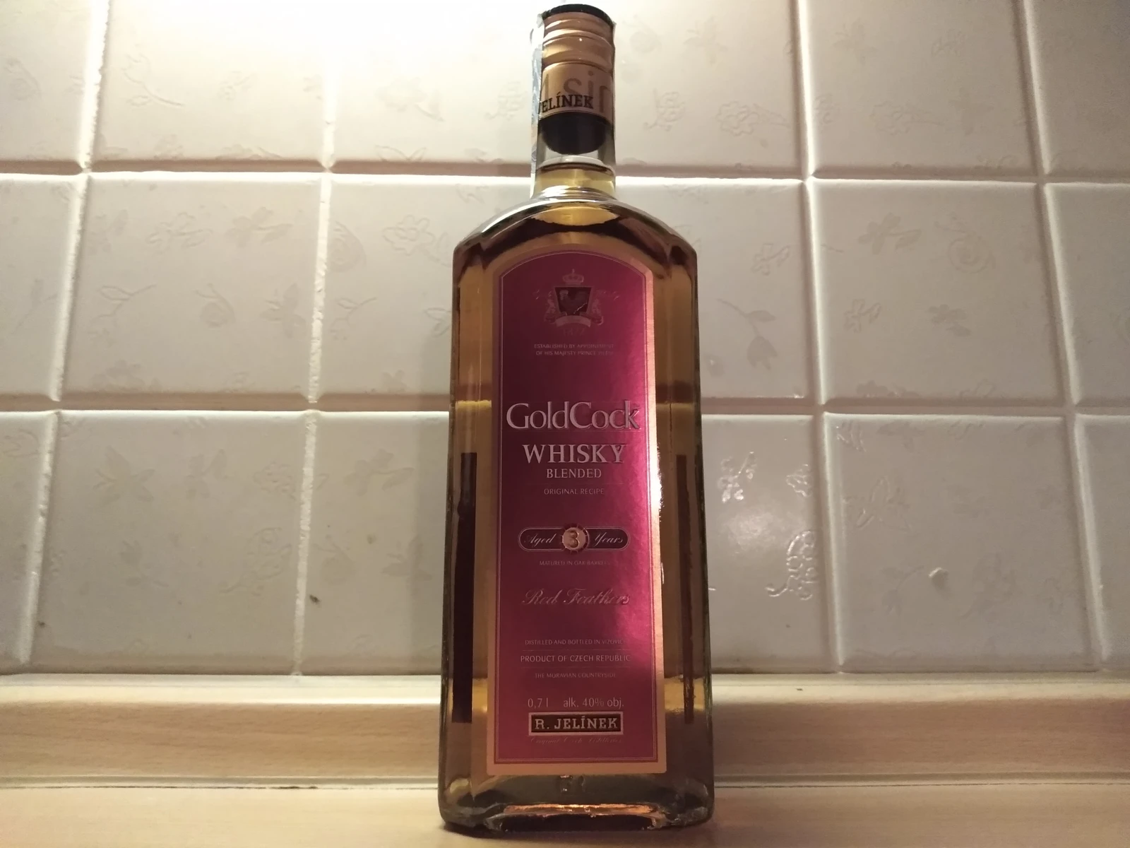 GoldCock 3 Year Red Feathers Blended Whisky