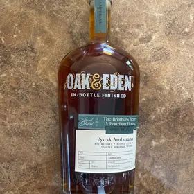 Oak & Eden Spire Select Rye & Amburana (The Brothers Beer & Bourbon House)