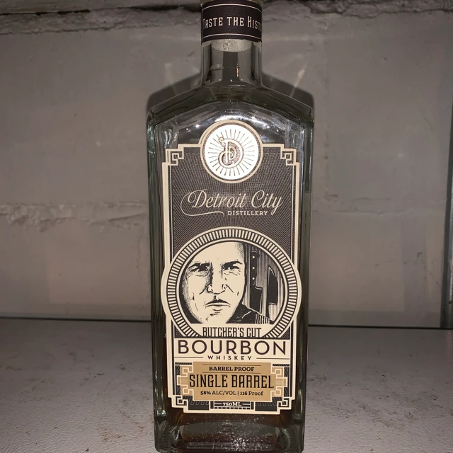 Detroit City Butcher's Cut Barrel Proof Single Barrel Bourbon