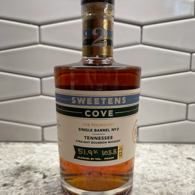 Sweetens Cove Single Barrel Bourbon Whiskey #2