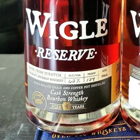 Wigle Reserve Cask Strength Bourbon Whiskey
