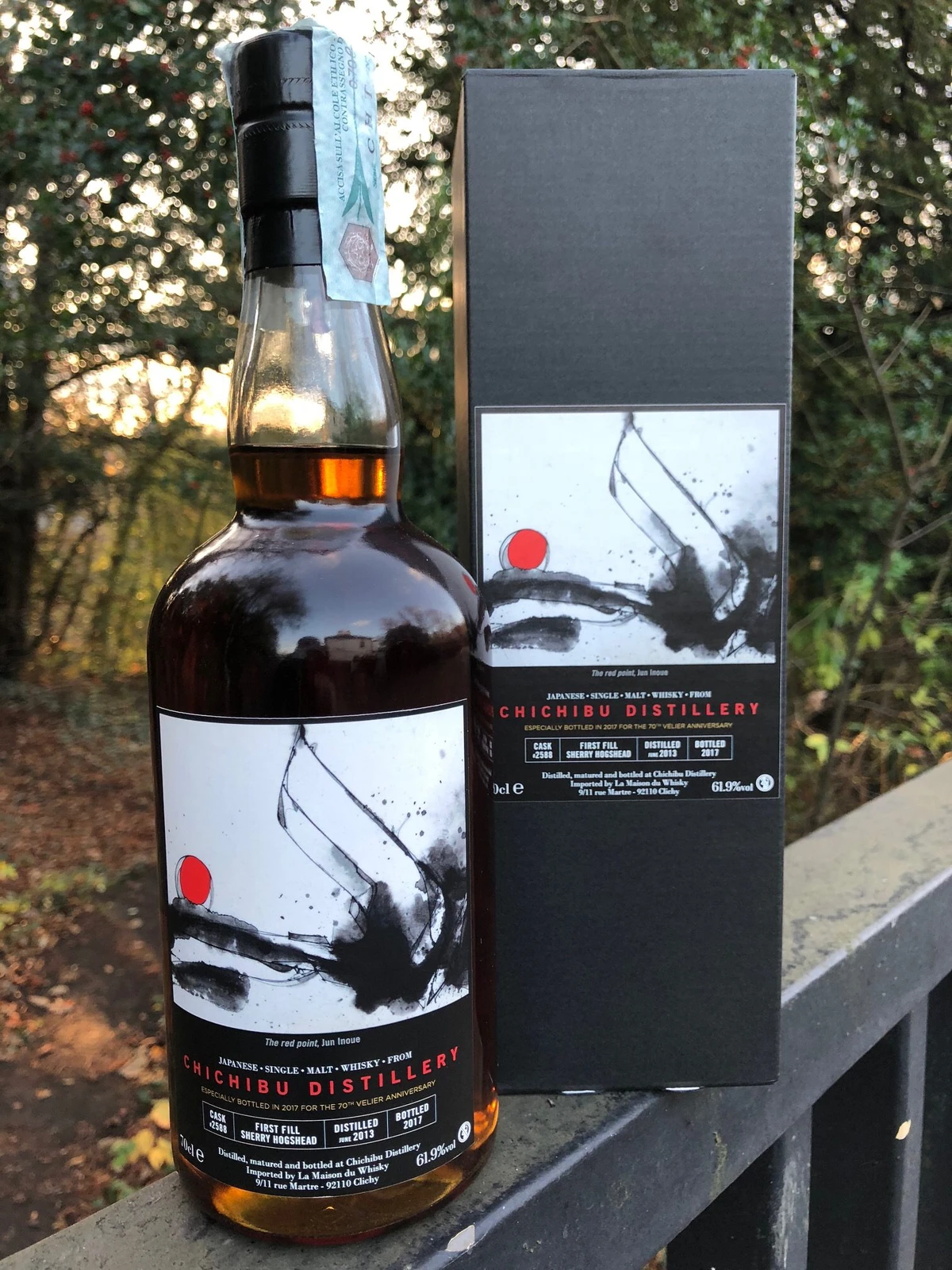 Chichibu single sherry cask for Velier