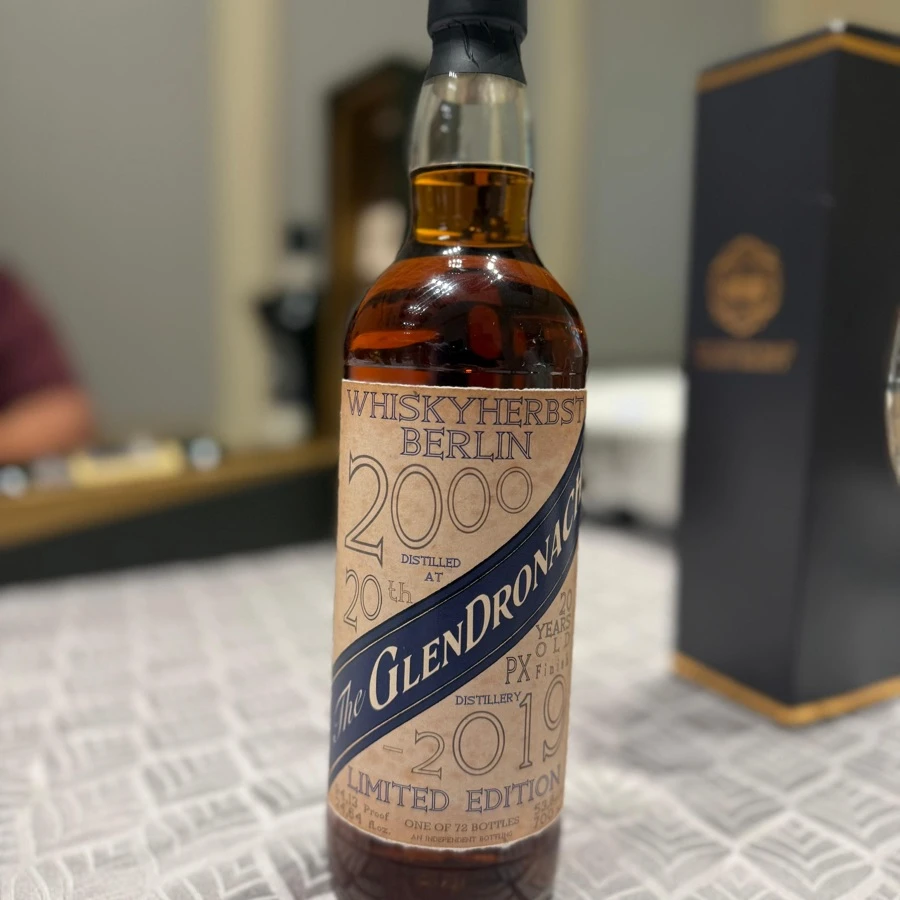 glendronach 20yo.