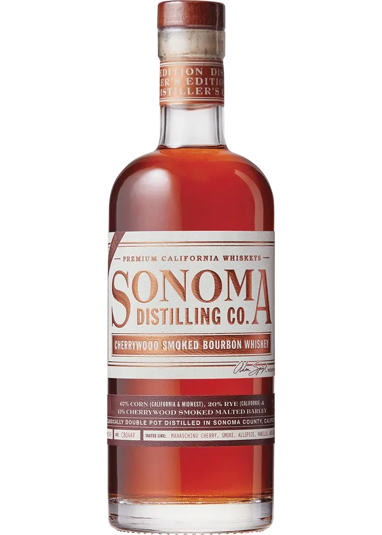 Sonoma Distilling Company Cherrywood Smoked Bourbon