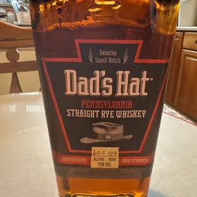 Dad's Hat Unfiltered Cask Strength Pennsylvania Rye Whiskey