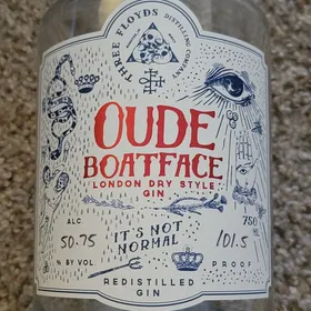 Three Floyds Oude Boatface Gin