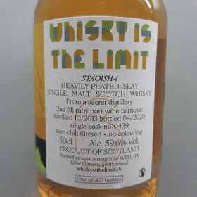 WHISKY IS THE LIMIT Staoisha