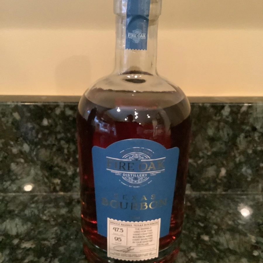 Fire Oak Single Barrel Texas Bourbon