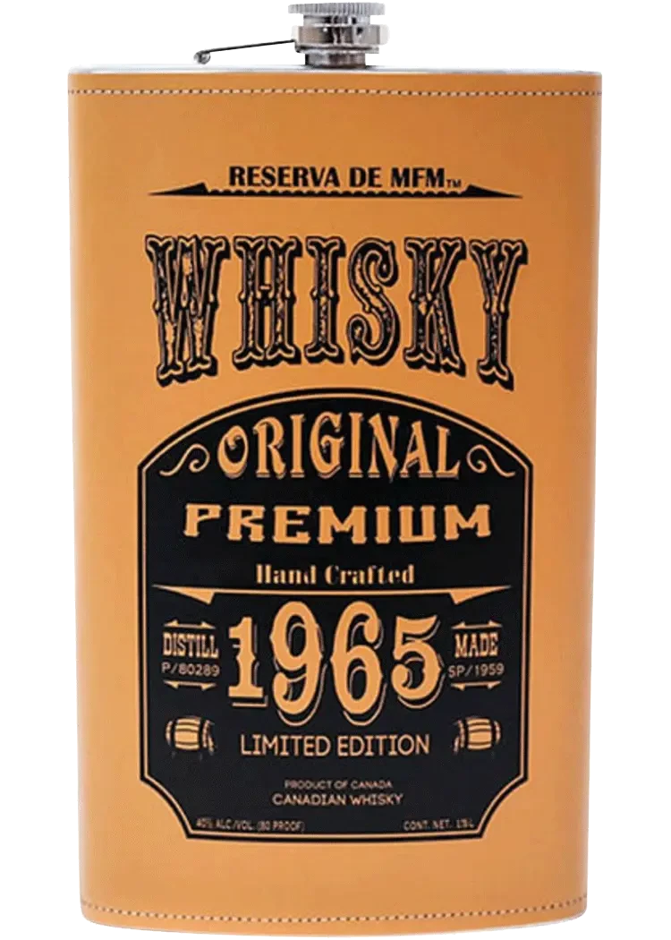 1965 Whiskey Flask