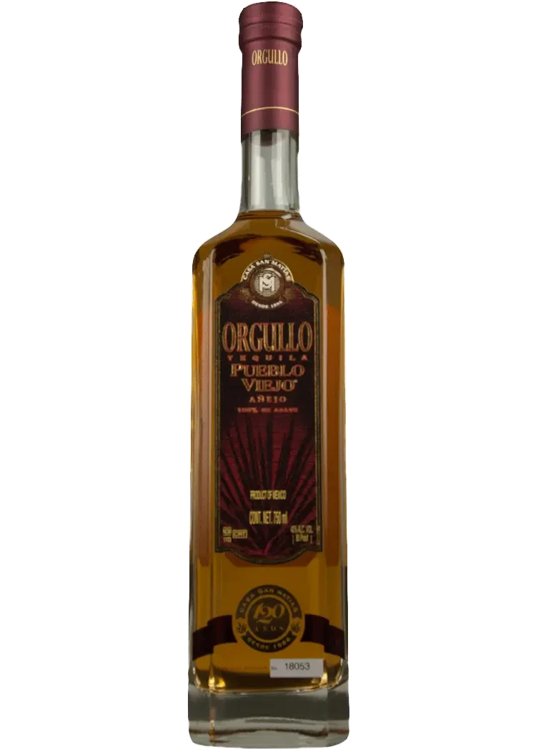 Tequila Orgullo Pueblo Viejo Añejo