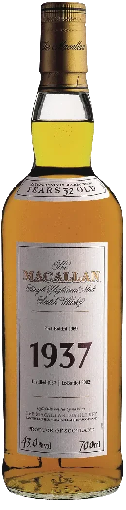 Macallan Fine And Rare 1937
