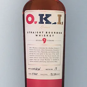 O.K.I. 9 Year Reserve Straight Bourbon