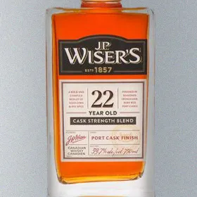 J.P. Wiser's 22 Year Cask Strength Port Cask Finish