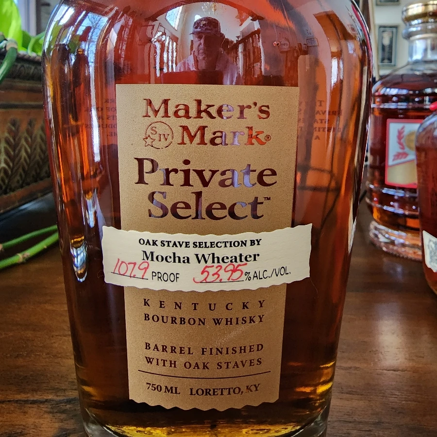Makers Mark Private Select Oak Stave Selection by Mocha Wheater