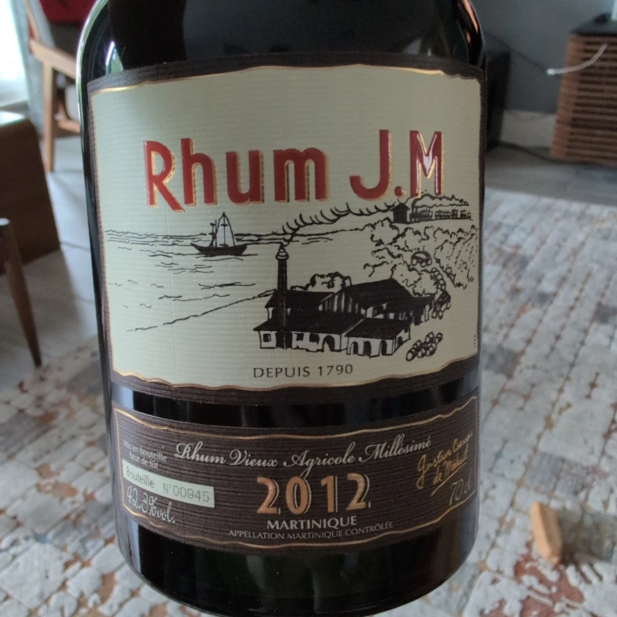 Rhum J.M 2012