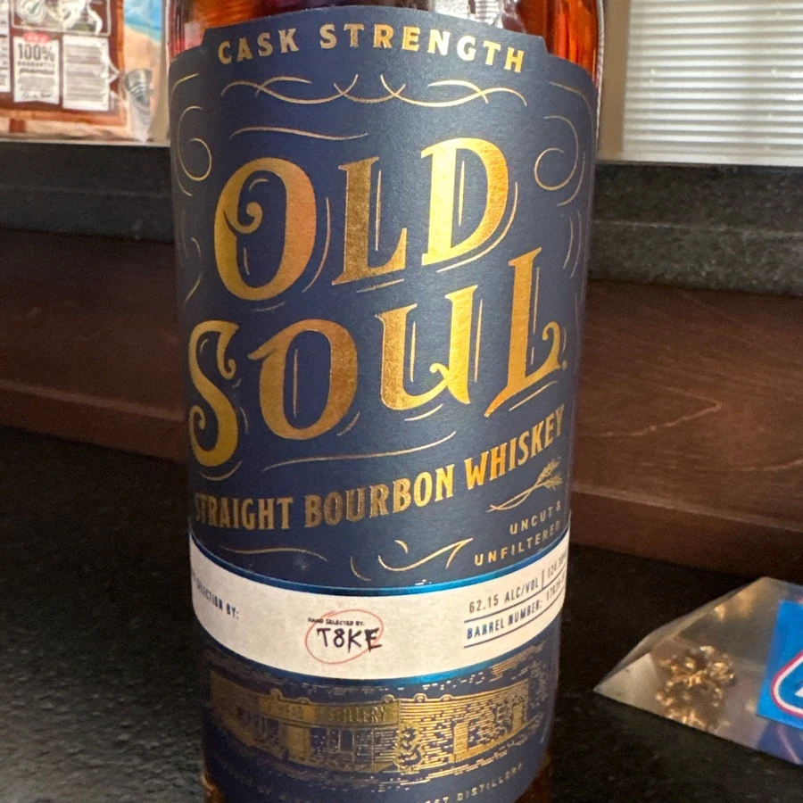 Old Soul Cask Strength Bourbon (T8KE Selection)