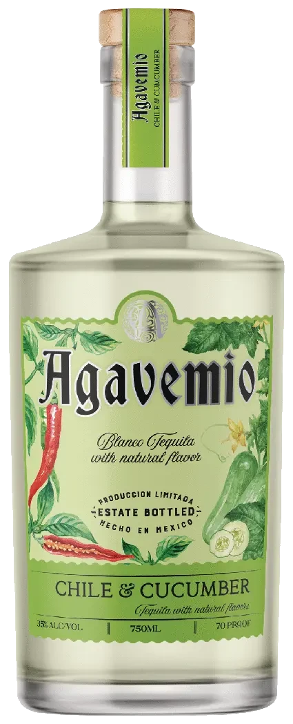 Agavemio Chile & Cucumber Blanco Tequila