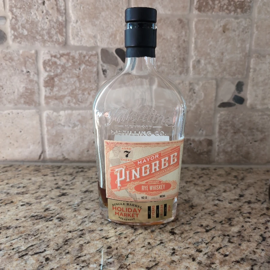 Mayor Pingree Single Barrel 7 Rye Cask Strength