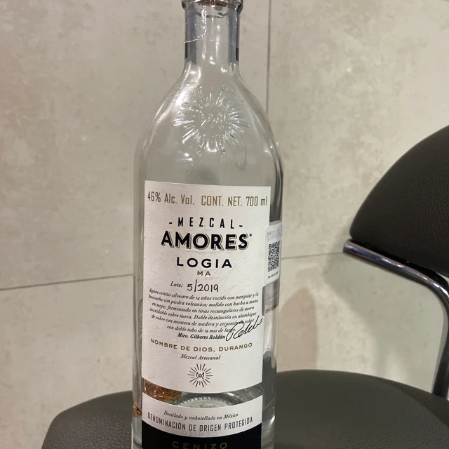 Mezcal Amores Logia Cenizo Joven (Durango)