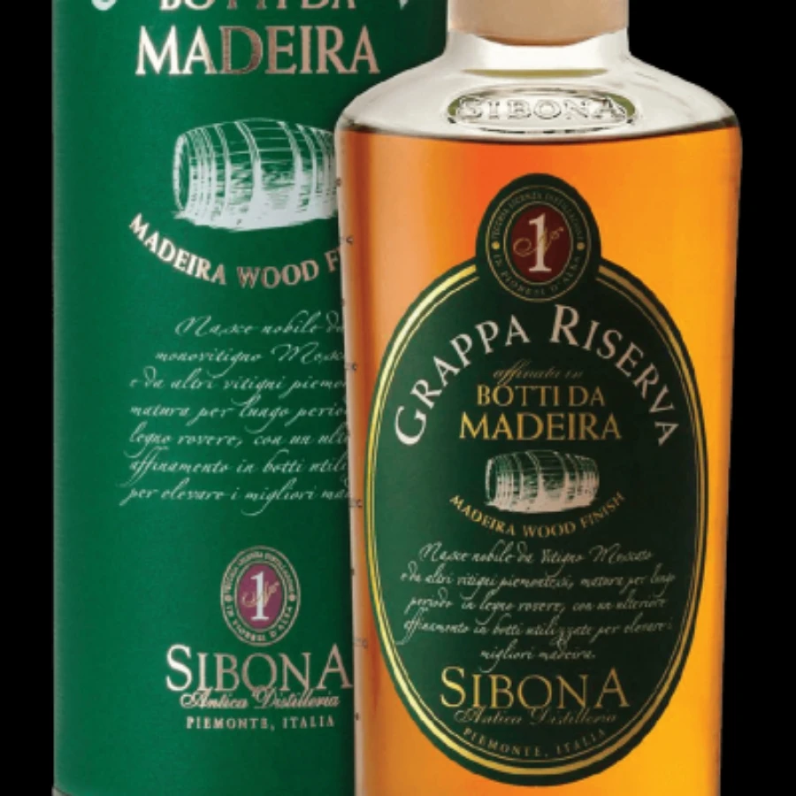 Sibona Grappa Riserva di Moscato Madeira Wood Finish