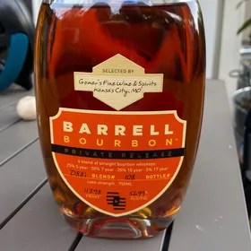 Barrell Bourbon Private Release D88i