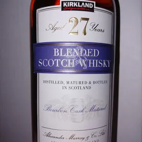 Kirkland 27 Year Blended Scotch Bourbon Cask Matured