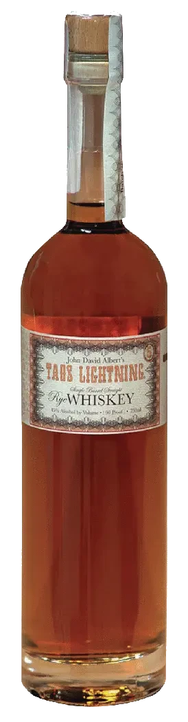 Taos Lightning Rye Whiskey John David Alberts