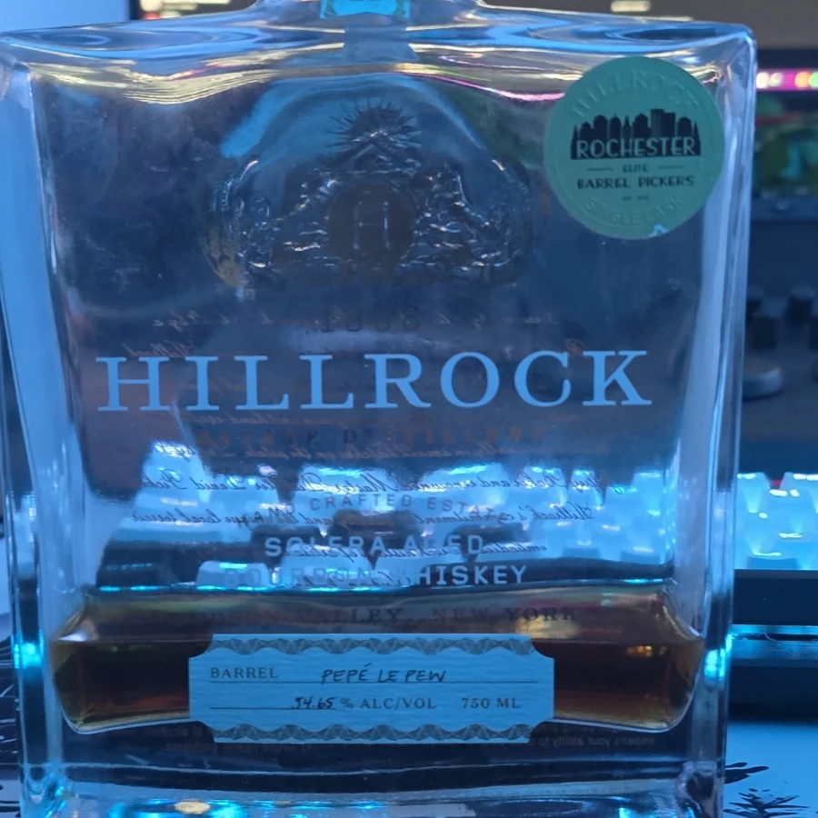 Hillrock Solera Aged Bourbon (Roc Elite Pepe Le Pew)