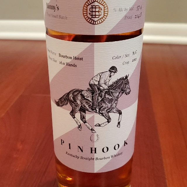 Pinhook Bourbon Heist True Small Batch (Binny's Pick)