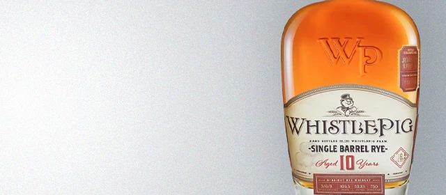 WhistlePig 10 Year Single Barrel Rye