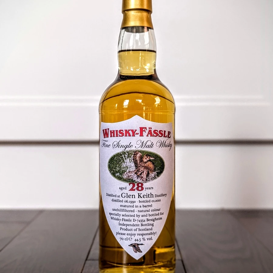Whisky-Fässle Glen Keith 1992 28 Year Single Malt Scotch Whisky